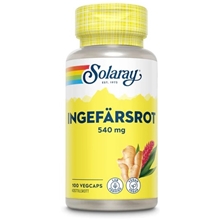 Solaray Ingefärsrot 100 kapsler