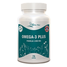 75 kapsler - Omega-3 Plus