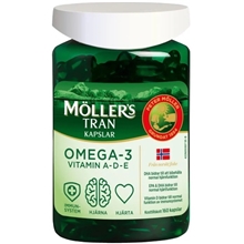 160 kapsler - Möller's Omega-3 Tran Kapslar