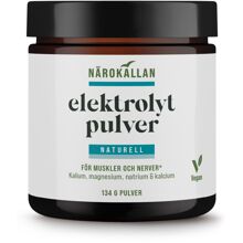 Närokällan Elektrolytpulver Naturell 134 gram