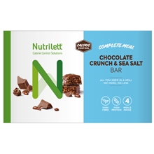 4 stk/pakke - Crunch Sea Salt - Nutrilett Smart Meal Bar 4-pack
