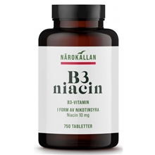 Närokällan B3 Niacin 10 mg