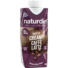 330 ml - Cafe latte - Naturdiet Shake