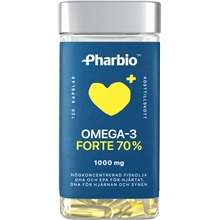 120 kapsler - Pharbio Omega-3 Forte