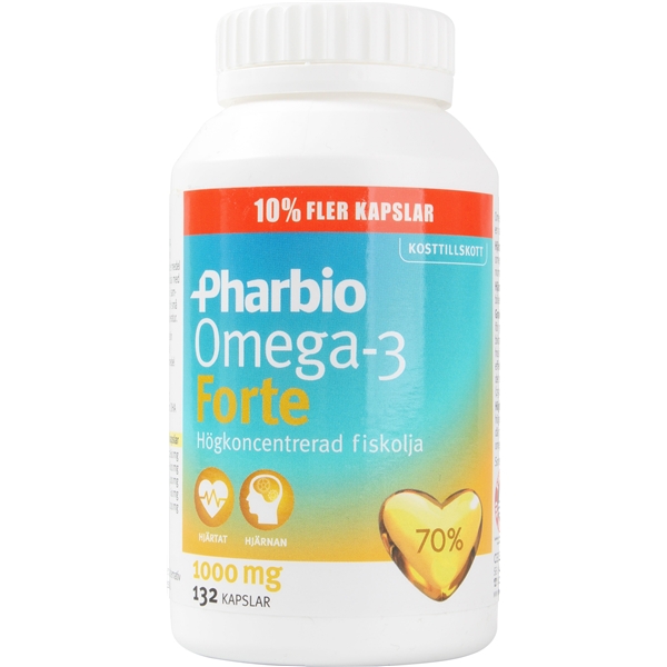 Pharbio Omega3 Forte Marine fettsyrer Pharbio