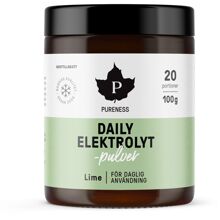 Pureness Daily Elektrolytpulver Lime 100 gram