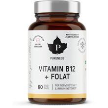 Pureness Vitamin B12 + Folat 60 kapsler