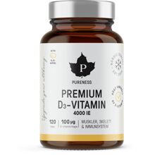 Pureness Premium D-vitamin 120 kapsler