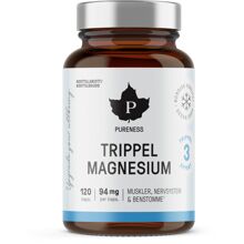Pureness Trippel Magnesium 120 kapsler