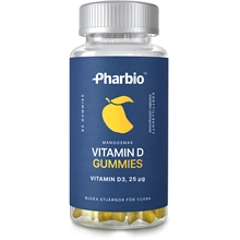 Pharbio vitamin D Gummies 60 stk