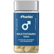 120 stk - Pharbio Multivitamin Man