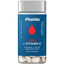 Pharbio Järn + Vitamin C 90 stk