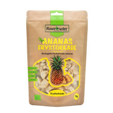 Rawpowder Ananas Frystorkade 70 gram