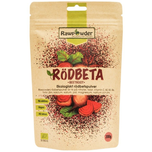 Rawpowder Rödbetspulver EKO RAW