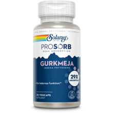 Solaray Prosorb Gurkmeja 30 kapsler