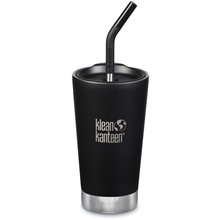 473 ml - Black - Insulated Tumbler with straw