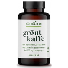 60 kapsler - Grönt kaffe & Krom