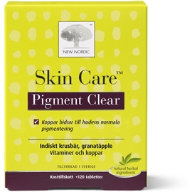 Skin Care Pigment Clear 120 tabletter