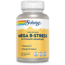 120 kapsler - Solaray Mega-B stress