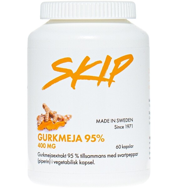 Skip Gurkmeja 95% med svartpeppar