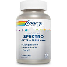 100 kapsler - Solaray Spektro Multivitamin