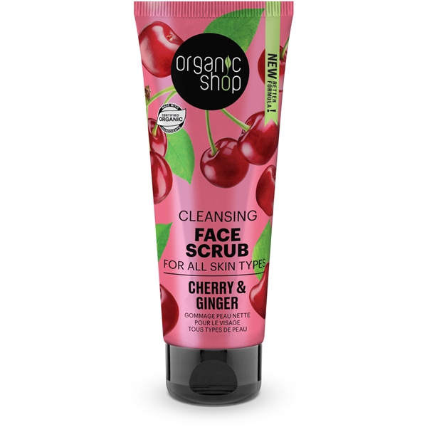 Face Scrub Cherry & Ginger