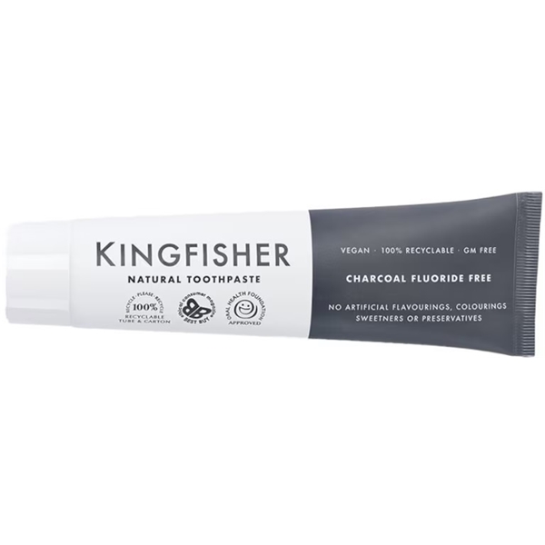 Toothpaste Charcoal Fuoride Free