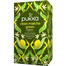 20 poser - Te Clean Matcha Green