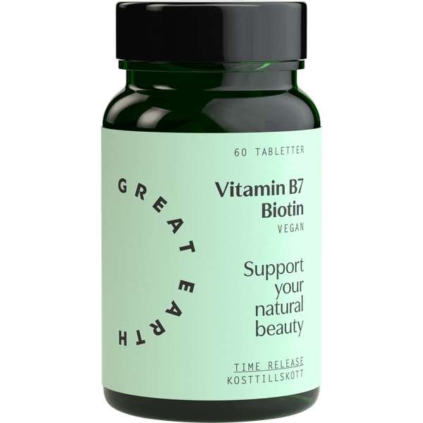 Great Earth Vitamin B7- Biotin 1000mcg