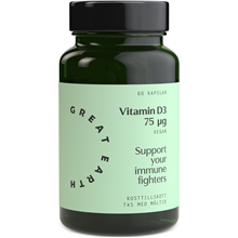 60 kapsler - Vitamin D3 Vegan