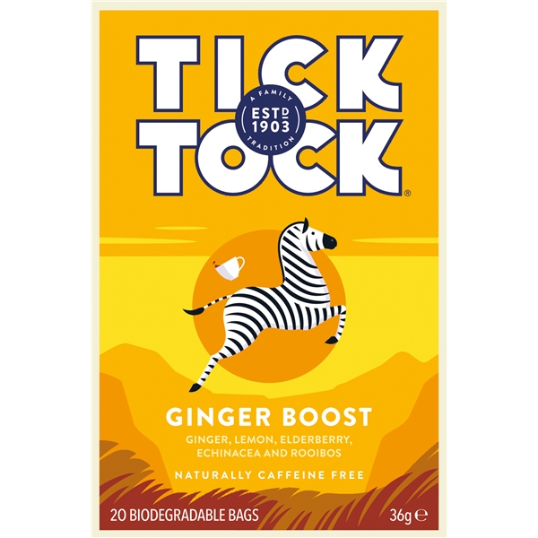 Tick Tock	Ginger Boost Tea