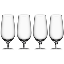 4 stk/pakke - Beer Lager Ølglass 4-pack