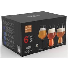 Birrateque ølglas-sett tester 6-pack