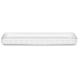 Plisse Tapasfat 36 cm Hvit