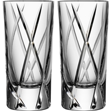 1 set - Transparent - City shotglass 2-pack