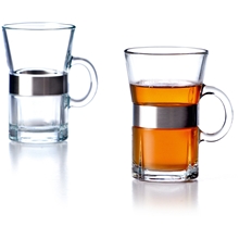 2 stk/pakke - Transparent - Grand Cru Hot drink 2-pack