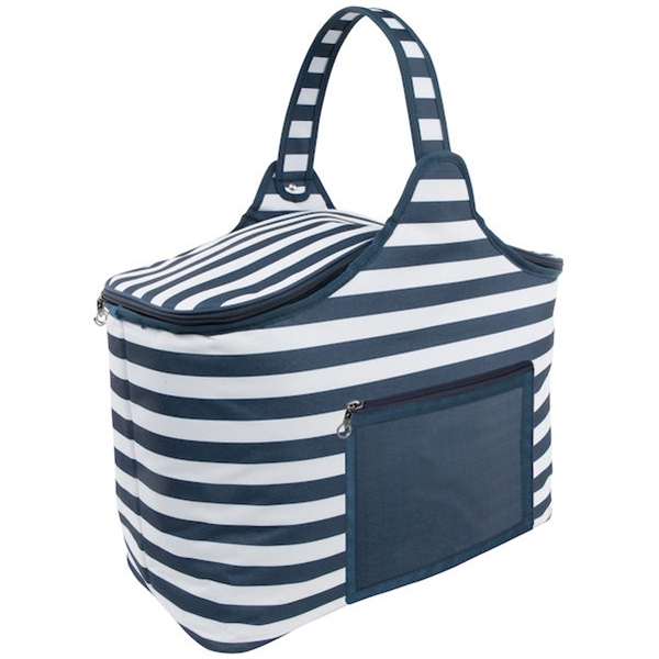Striped Cooler Bag