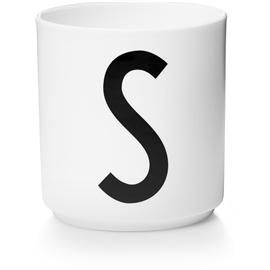 Design Letters Porslinsmugg A-Z S