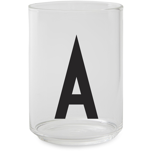 Design Letters Drikkeglass A-Z