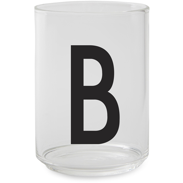 Design Letters Drikkeglass A-Z