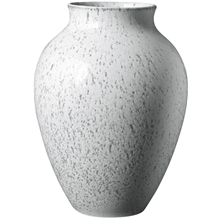 Knabstrup Vase 27 cm White/Grey
