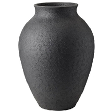 Knabstrup Vase 20 cm Antracite Grey