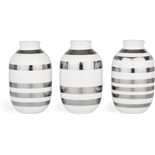 Sølv - Omaggio Vase 8 cm 3-pack