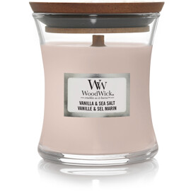 WoodWick Medium Hourglass Vanilla & Sea Salt
