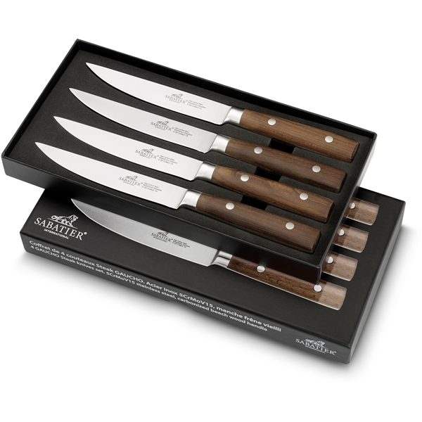 Gaucho steakkniv helsmidd 4-pack