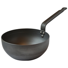 28 cm - Mauviel Kullstål sautepanne