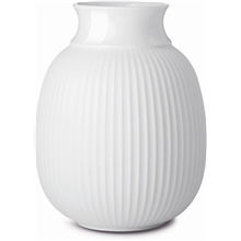 Hvit - Curve Vase 12 cm