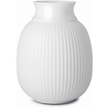 Hvit - Curve Vase 17,5 cm