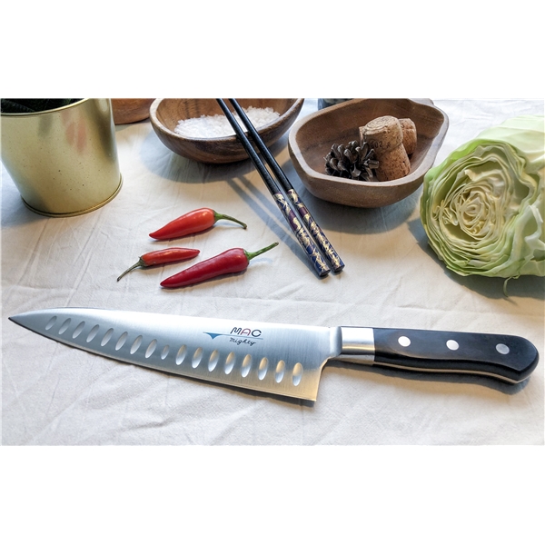 MAC Kokkekniv med olivensliping (Bilde 4 av 4)