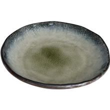 Yamasaku Plate Glassy Green 17.5 cm